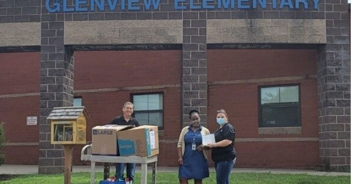 Glenview Elementary School Donation